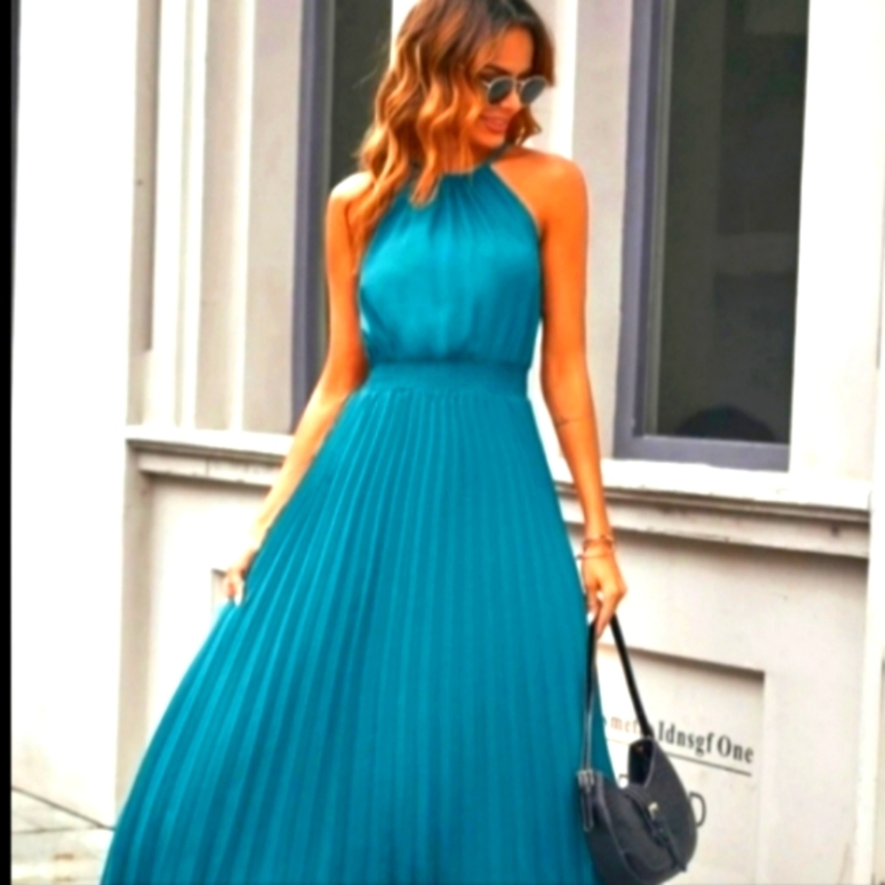 Beautiful A-line Pleated dress